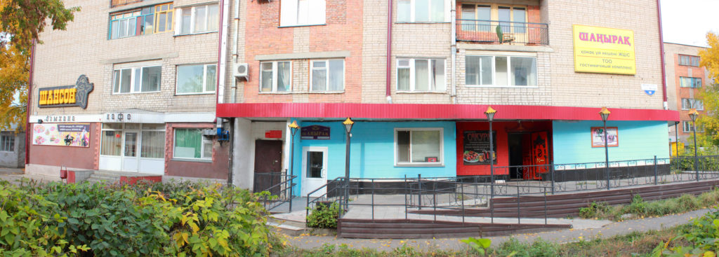Фасад гостиницы шанырак